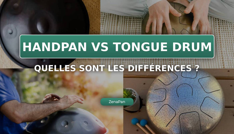 ما الفرق بين Handpan و Tongue Drum ؟